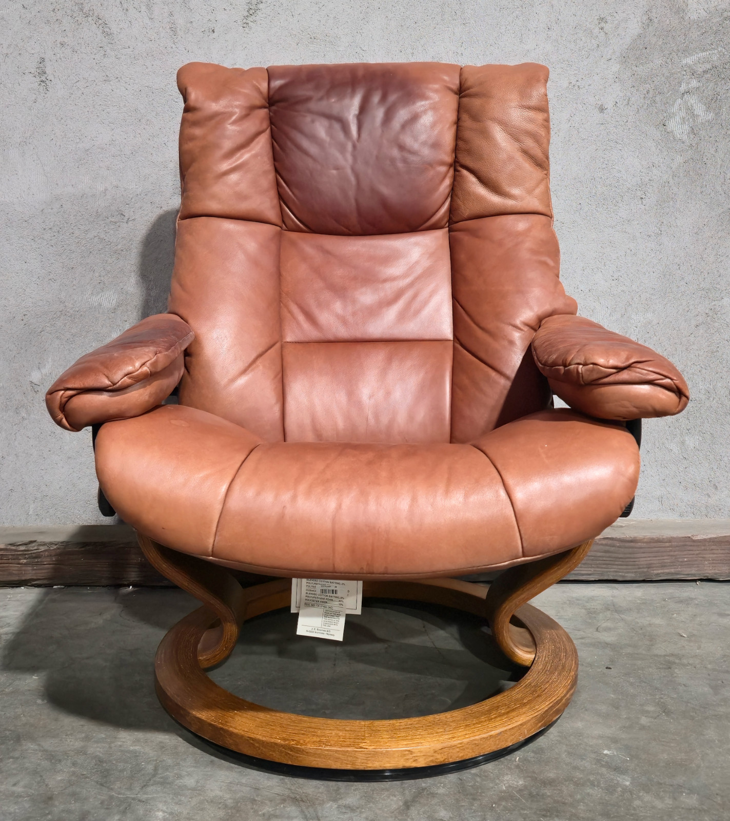 Ekornes Stressless Leather Recliner Chair Norway Furniture MCM
