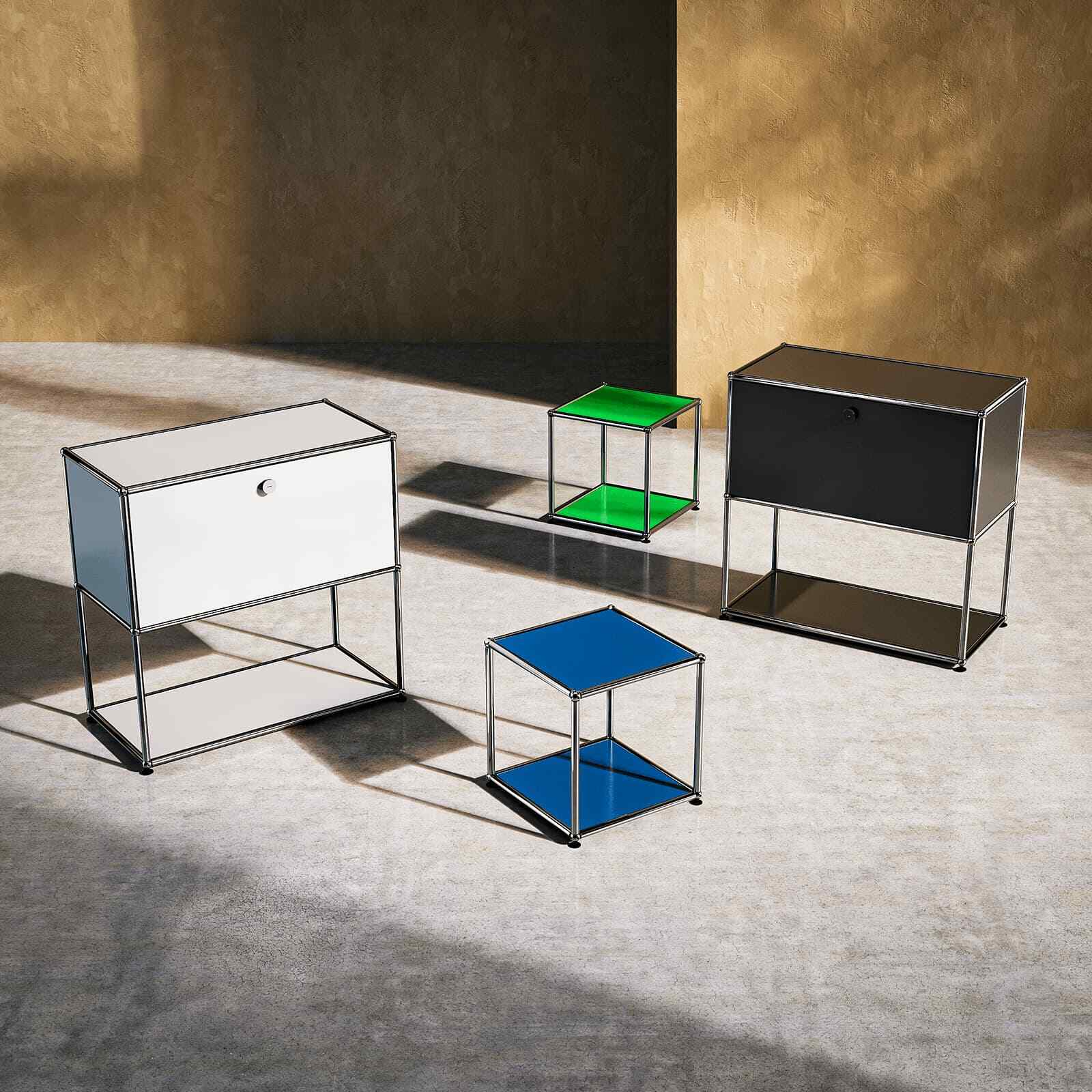 Classic Furniture Modern Storage Cabinet Shelf Free-Standing Accent Cabinet