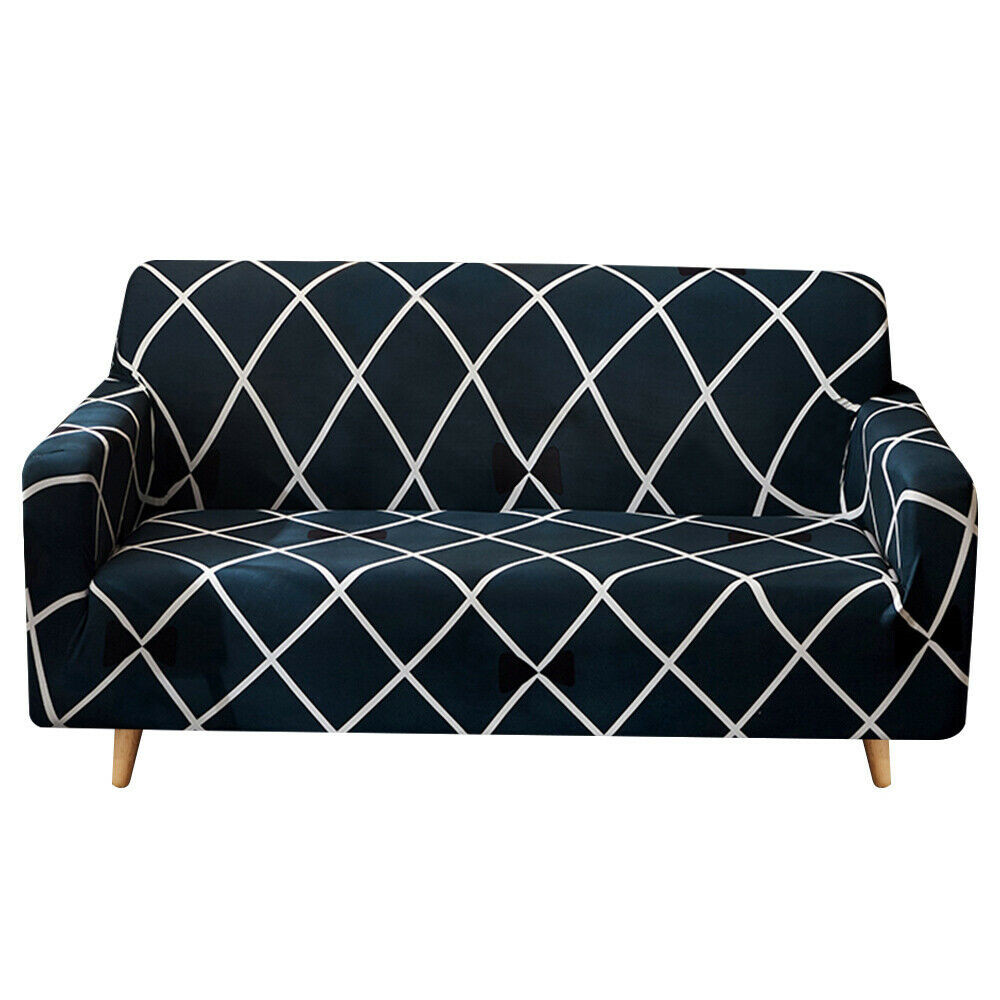 1/2/3/4 Seater Stretch Couch Sofa Covers Floral Slipcover Furniture Protector
