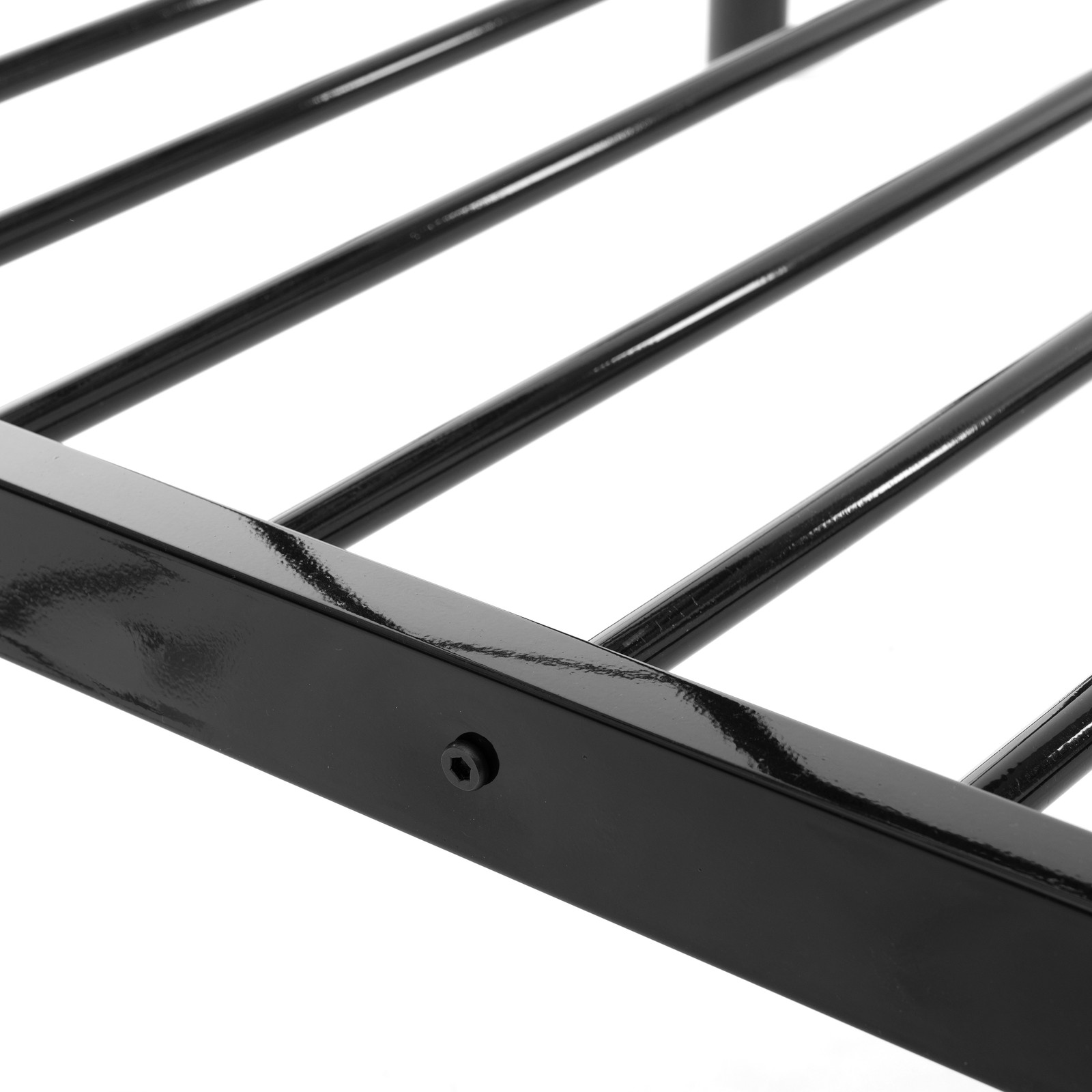 NEW Twin Over Twin House Bed Bunk Bed with Safety Protection for Dorms Apartment