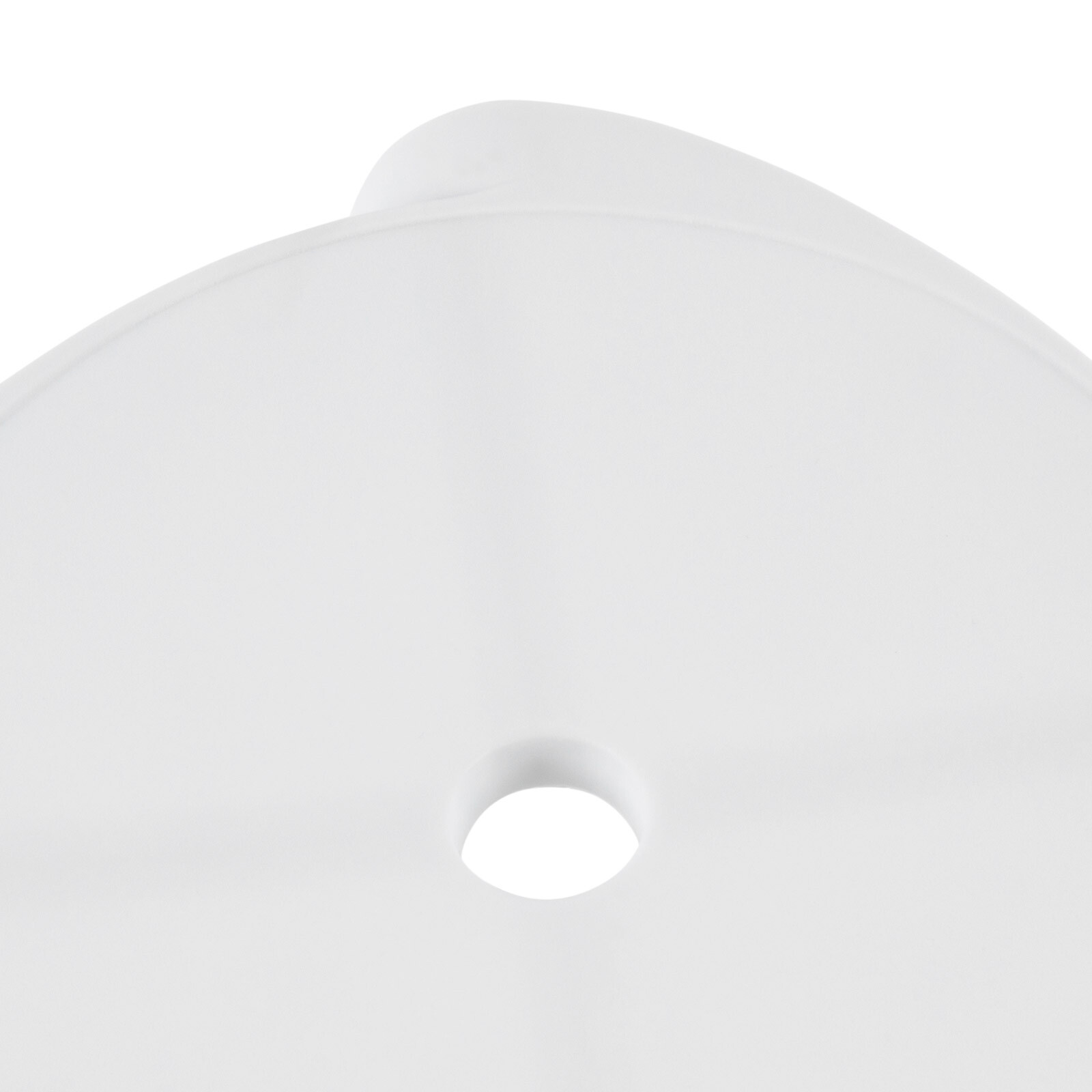 5Pcs Plastic Stools 18” Height Indoor OutdoorKitchen Bar Chairs Stackable White