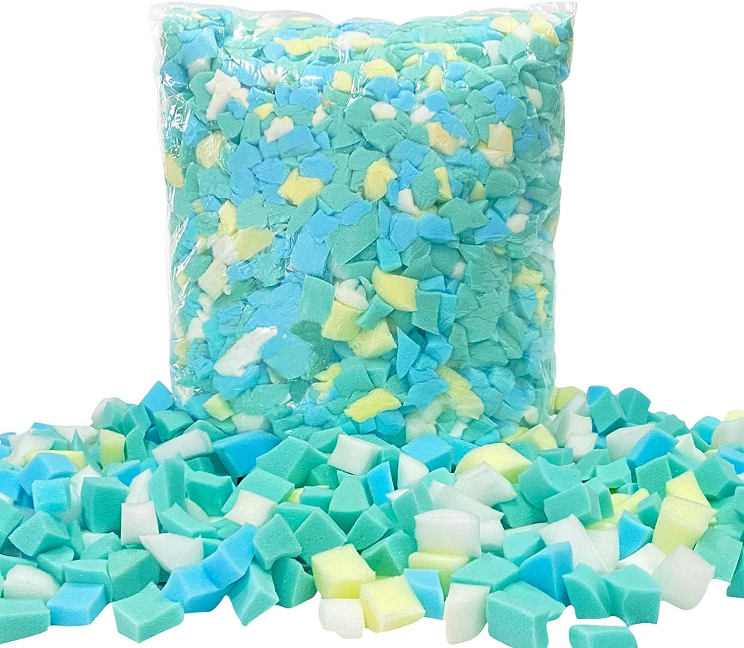 Bean Bag Filler, 5Lbs Shredded Memory Foam Stuffing, Filling & Refill for Bean B