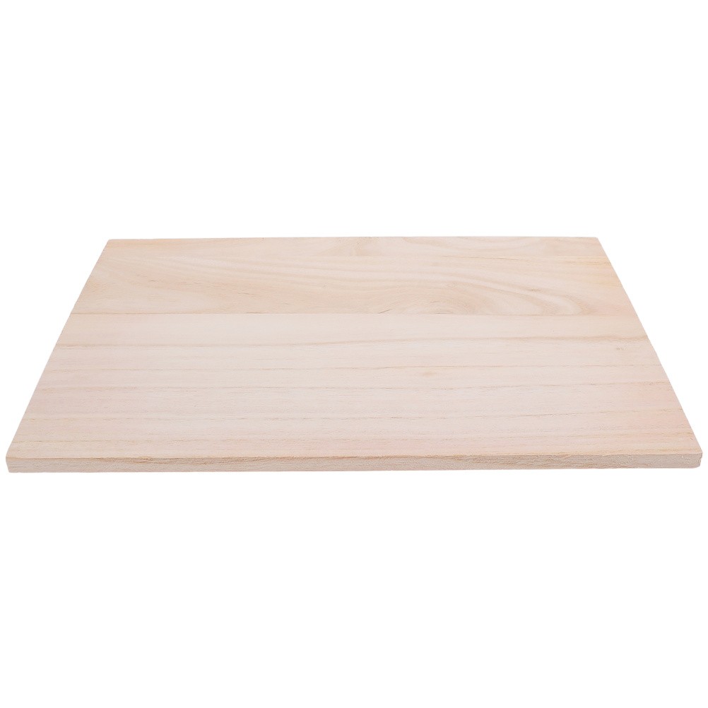 Unfinished Wood Sheets – 16″x12″ 1/2″ Wood Planks for DIY – Solid Wooden Boards