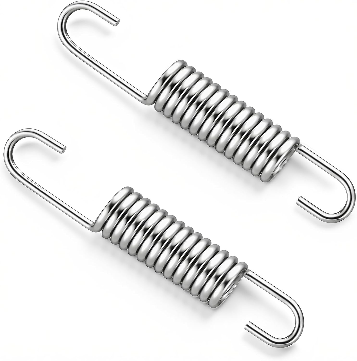 2 Pcs 3-5/8in Replacement Recliner Chair Tension Springs Long Neck