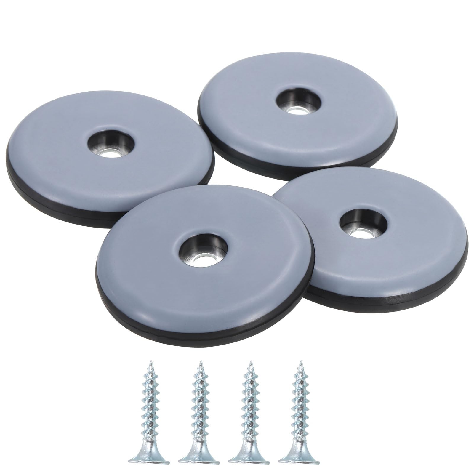 uxcell Furniture Sliders, 4Pcs 2″ – PTFE Round Chair Leg Floor Protectors,