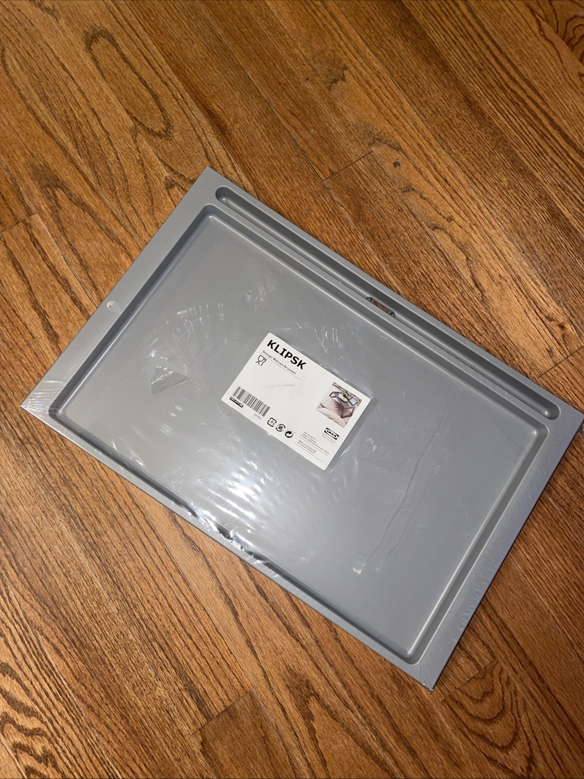 IKEA KLIPSK Bed Tray Laptop Table Gray Folding Breakfast Serving Tablet Slot