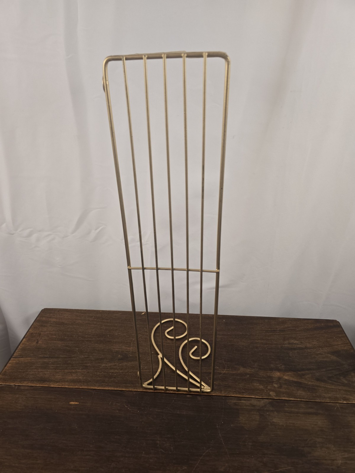 VTG Ornate Metal Gold Homco Hollywood Regency Wall Hanging Shelf Grandmacore