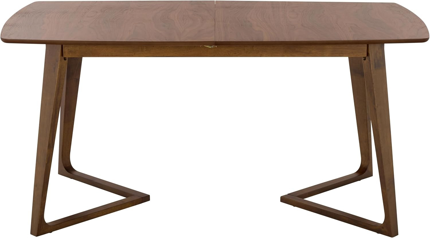 SAFAVIEH Furniture – Alissa 63″ – 83″ Extendable Dining Table – Walnut Wood – Mo