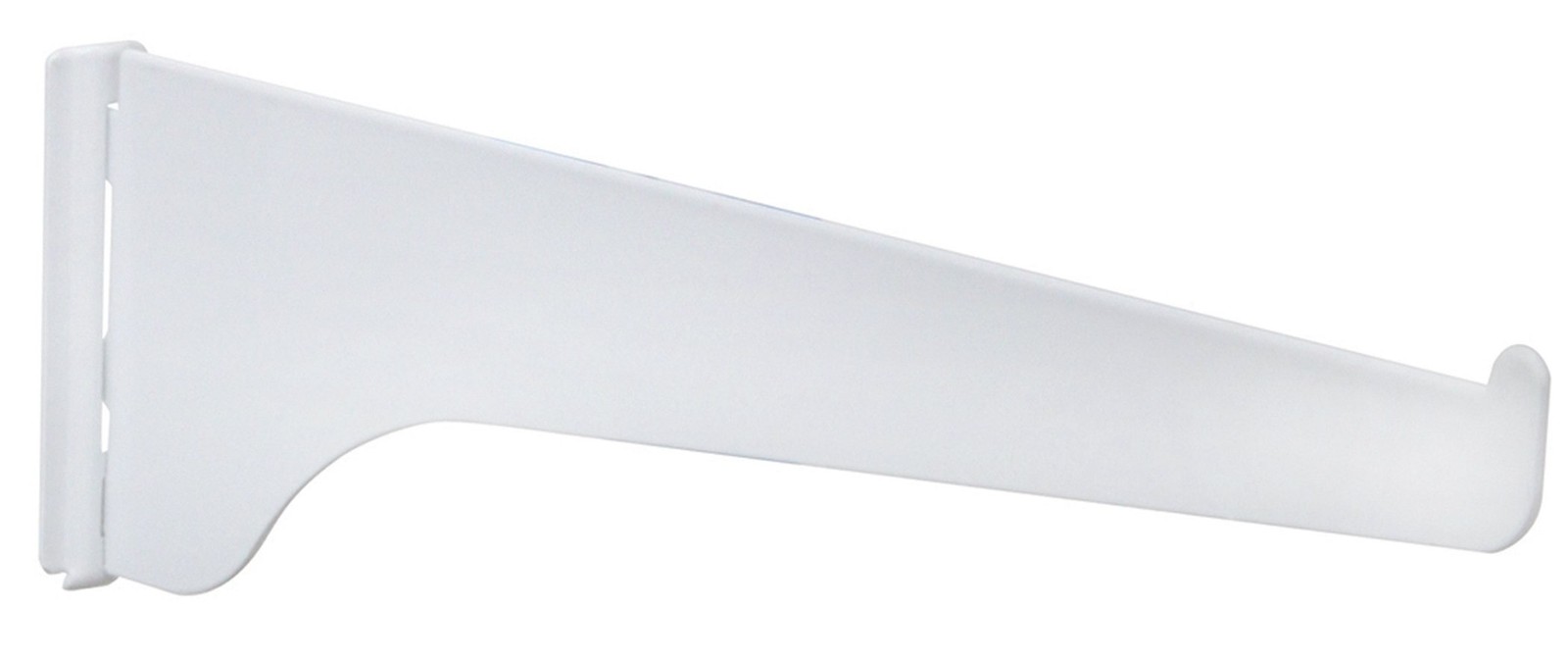 Mfg Co 6” White Shelf Bracket for 80 Standard