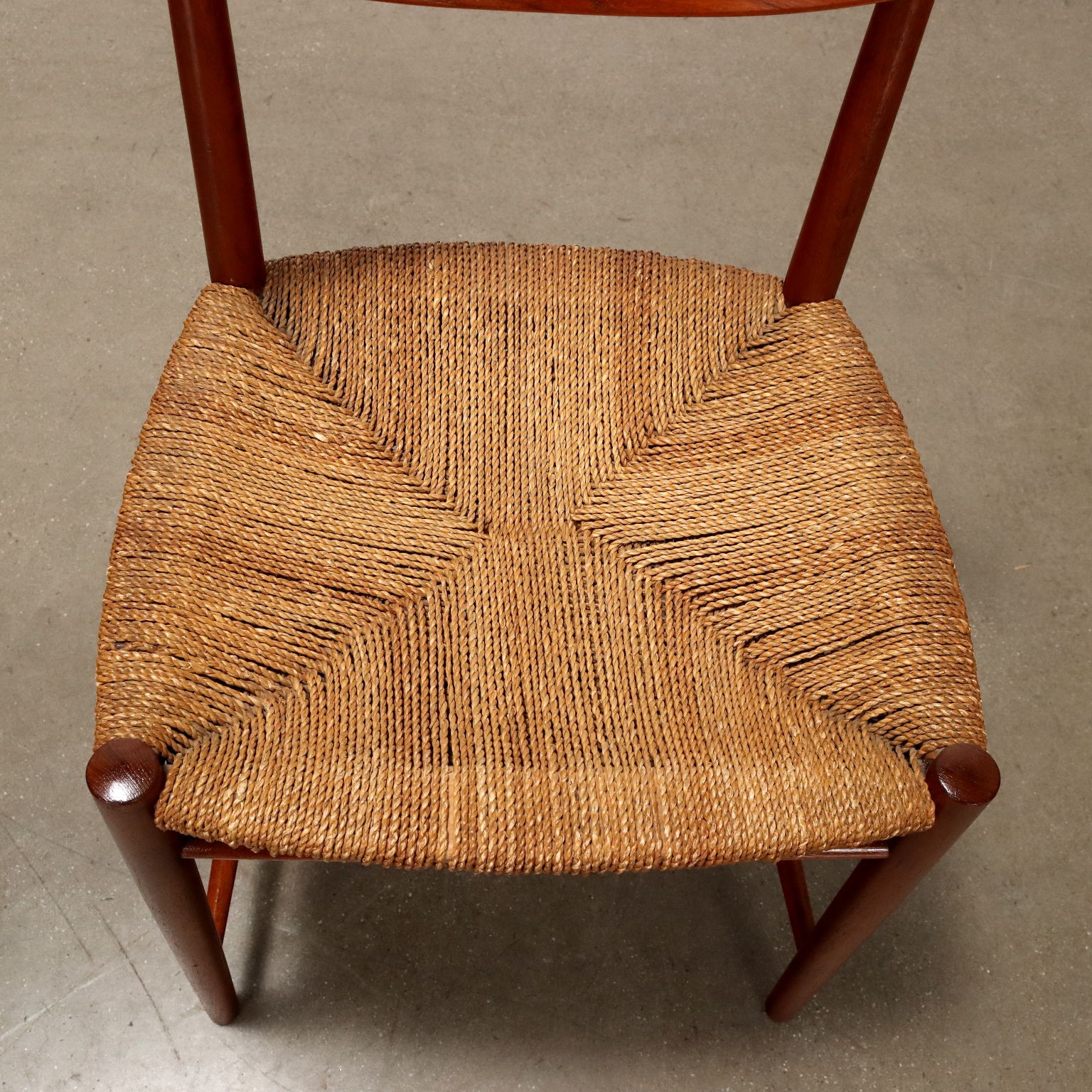 Søborg Mobelfabrik 316 Chair Design Peter Hvidt Vintage Denmark 1950s