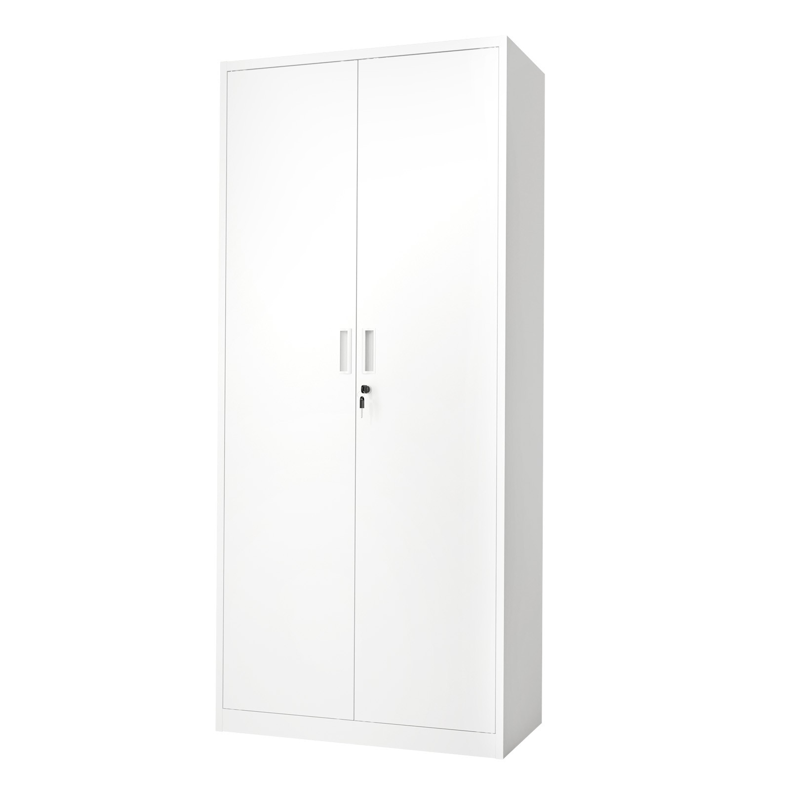 Multi-Purpose Rolling Storage Cabinet with Lock, Heavy-Duty Steel Construction