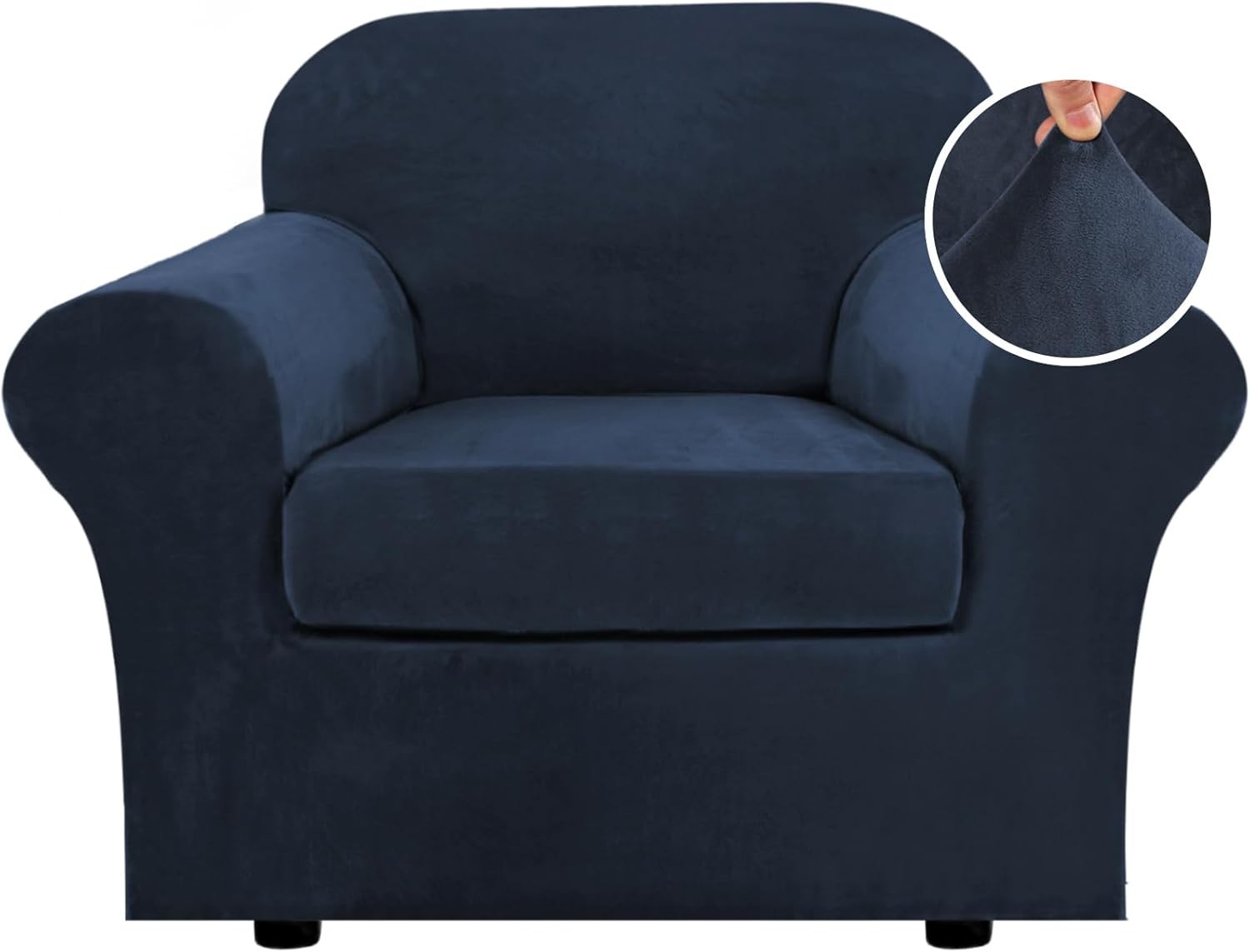 Two-piece chair cover set Chair cover Sofa cover Furniture protective cover