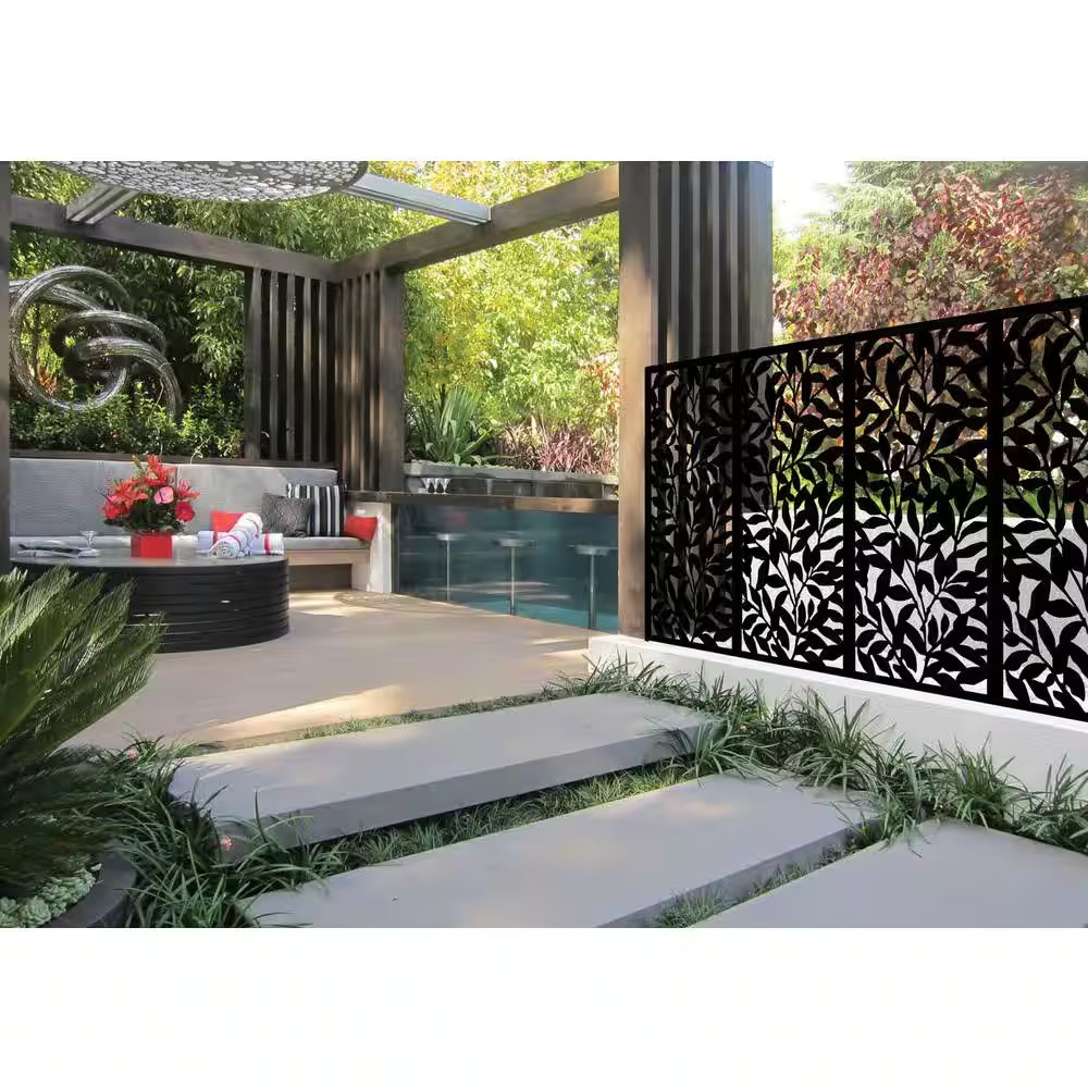 0.3 In. X 71 In. X 2.95 Ft. Tangle Decorative Screen Panel