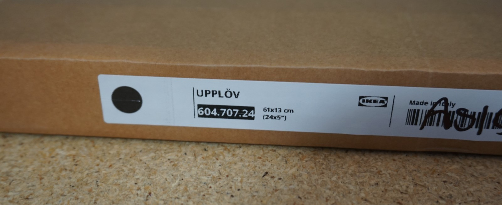 IKEA UPPLOV Drawer Front 61x13cm 24×5″ Matte Anthracite – 604.707.24