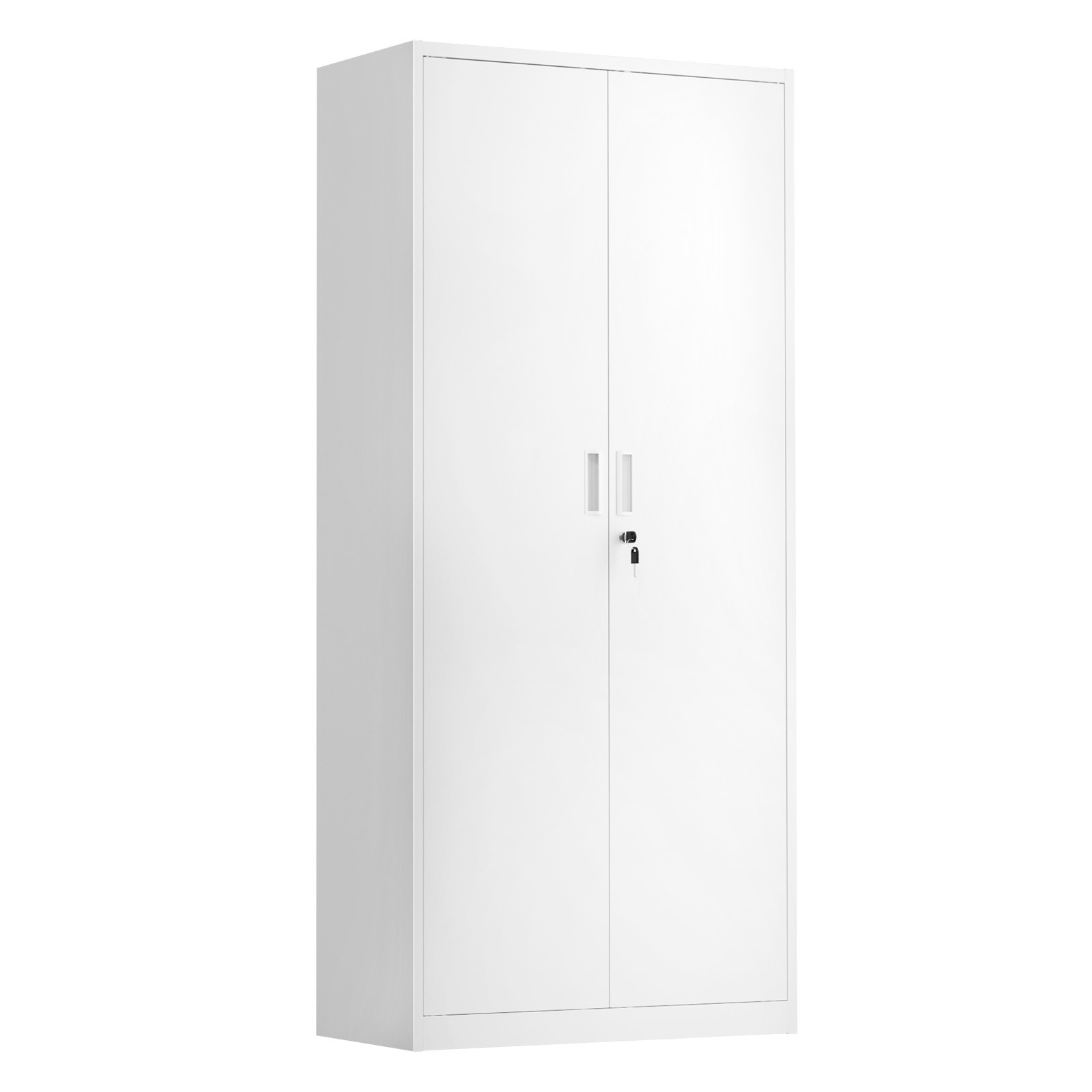 Multi-Purpose Rolling Storage Cabinet with Lock, Heavy-Duty Steel Construction
