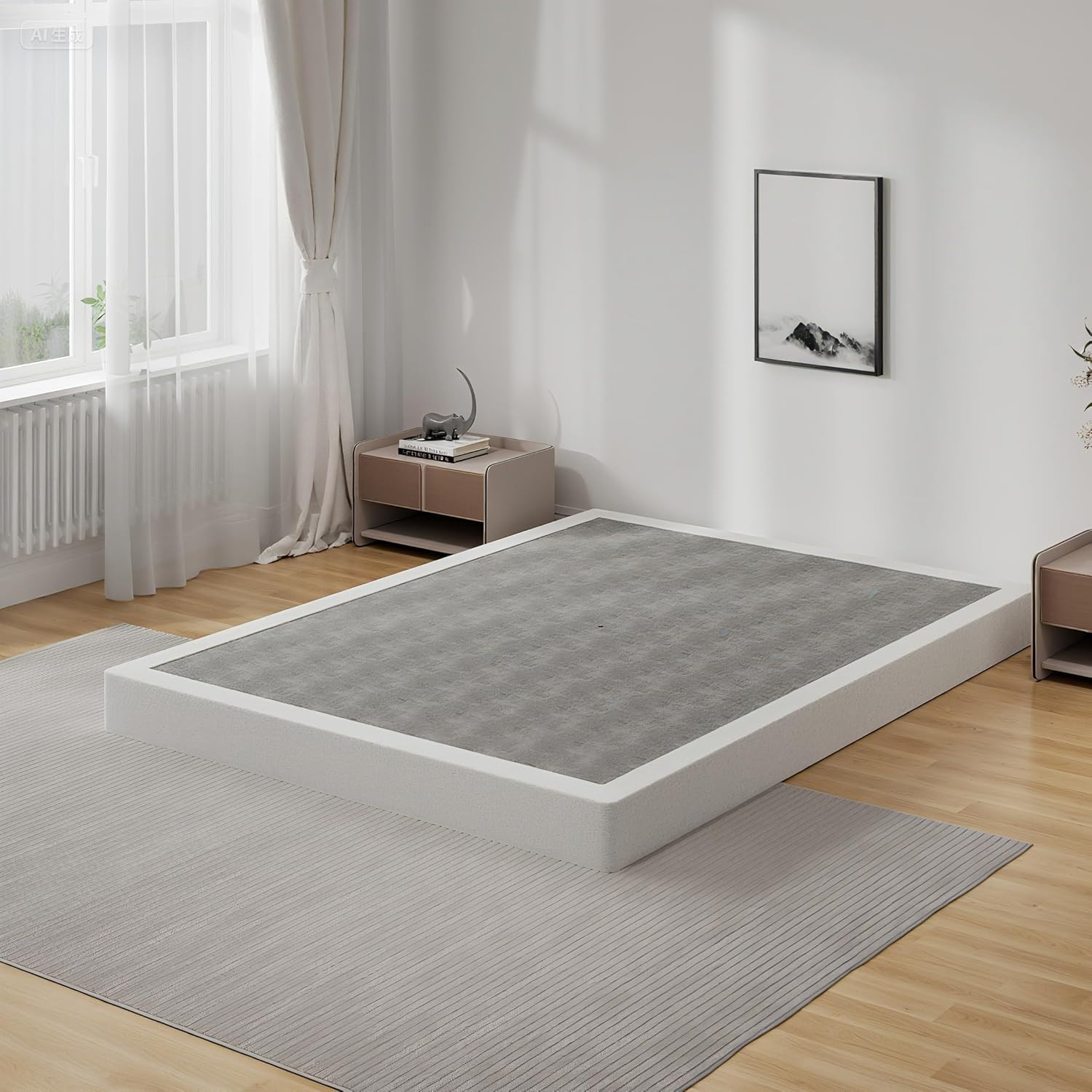Heavy Duty 5″ California King Box Spring – Easy Assembly, Noise Free