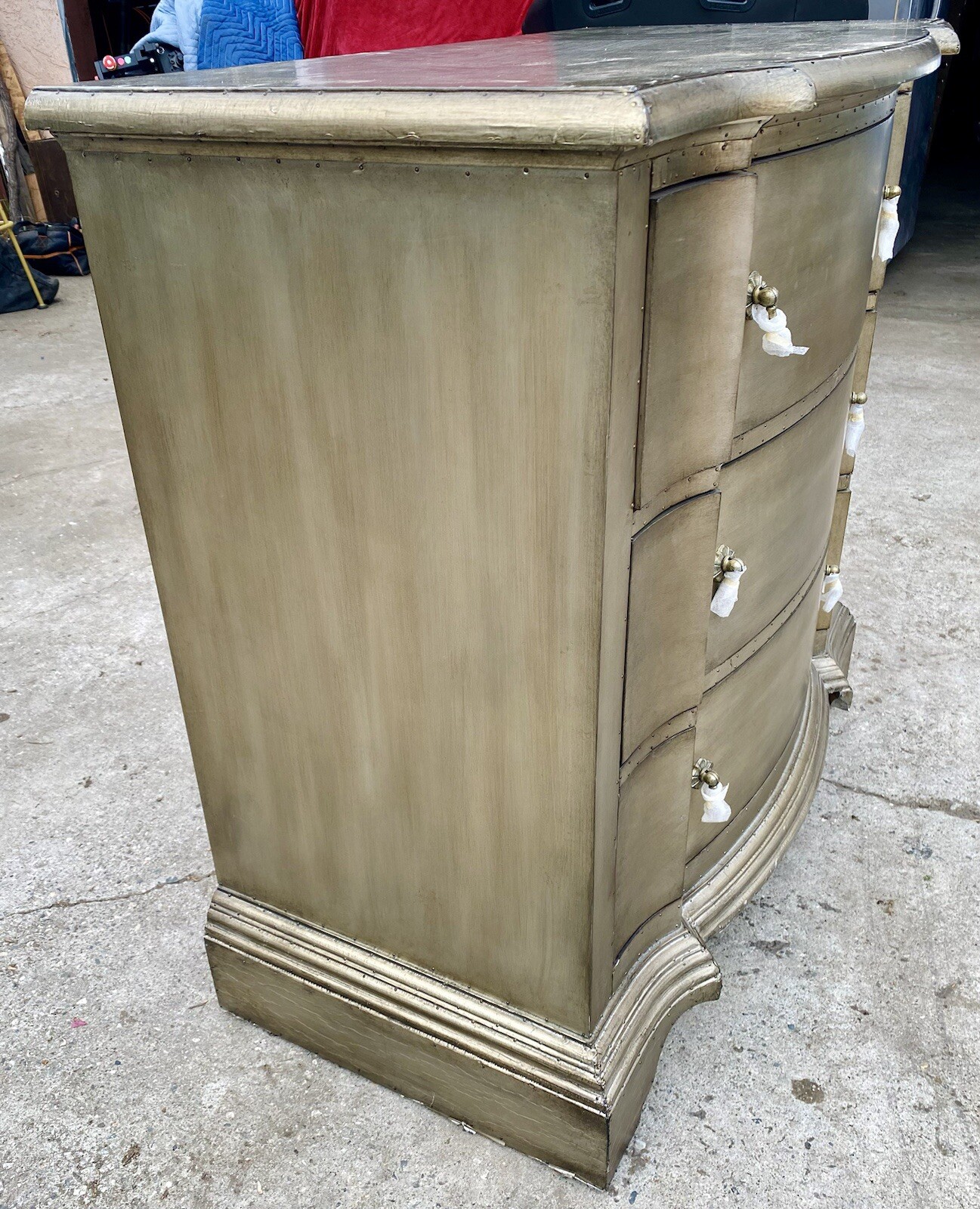 Hooker Furniture Melange Cadence 3-Drawer Accent Chest in Silver