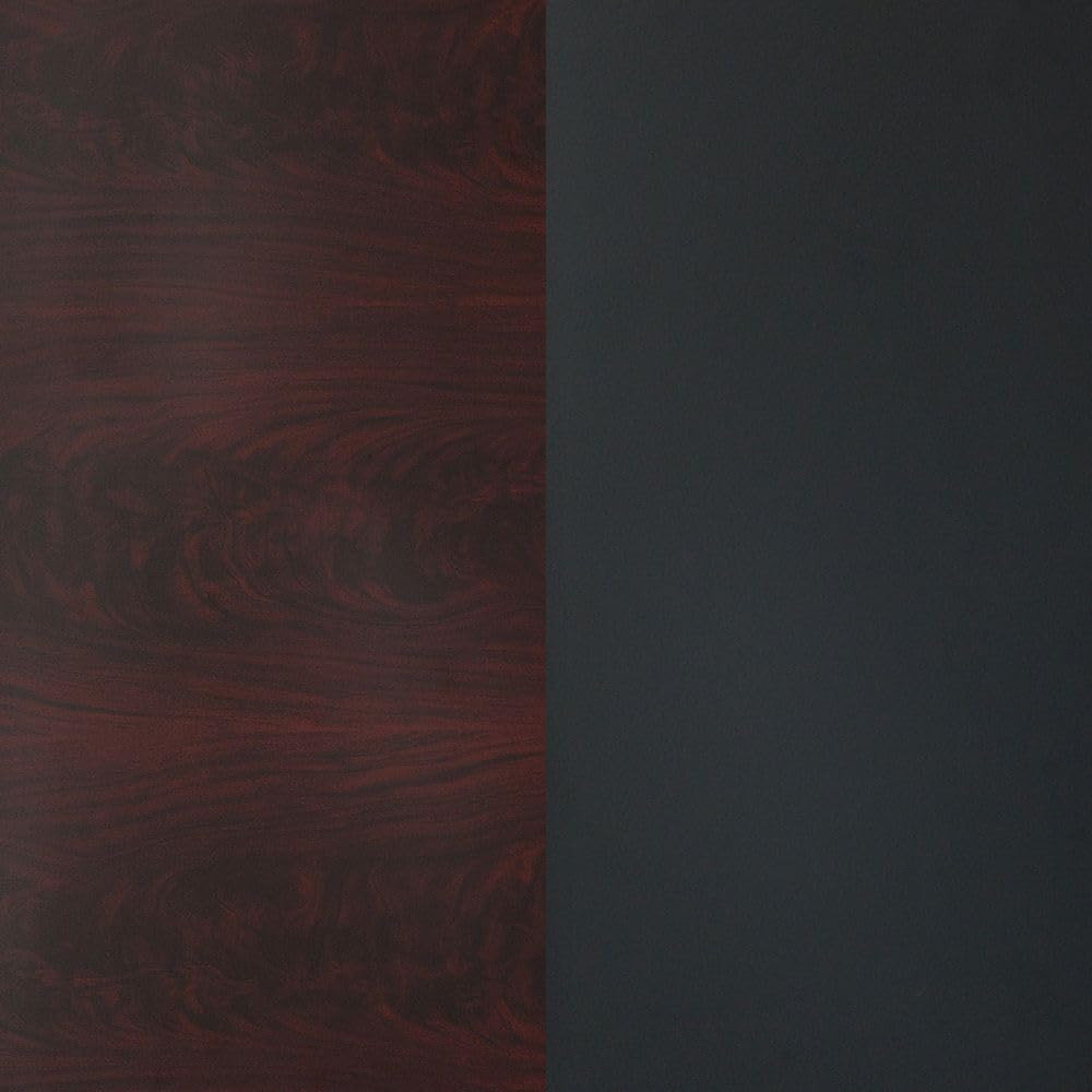 Glenbrook 24” X 30” Rectangular Table Top with Black or Mahogany Reversible La