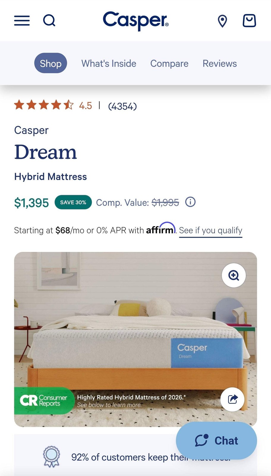 Casper Dream Queen/ Full