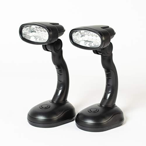 ZB6173BLK S/2 LED Desk Lamps-Matte Black