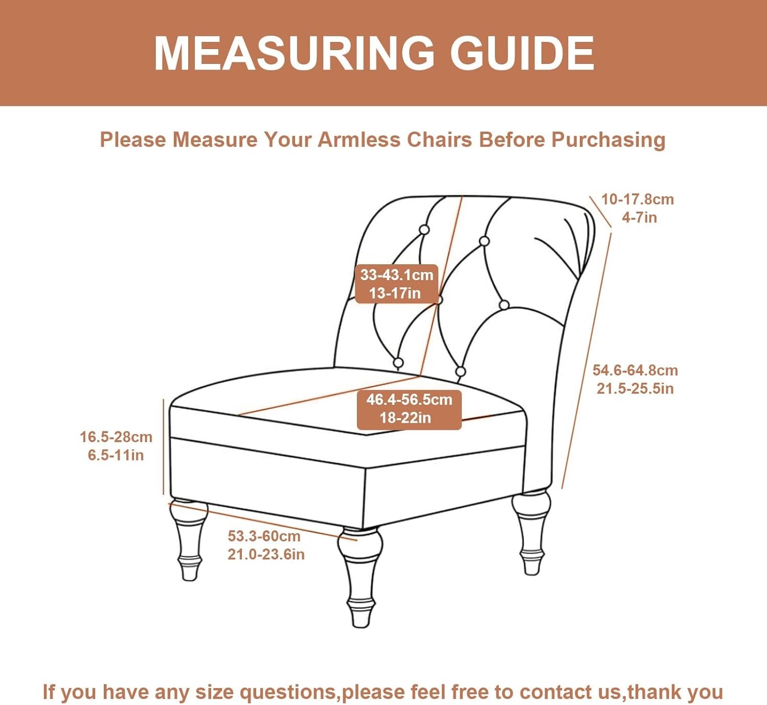 Transform Your Slipper Chair with Our Removable Armless Slipcover – Easy Care