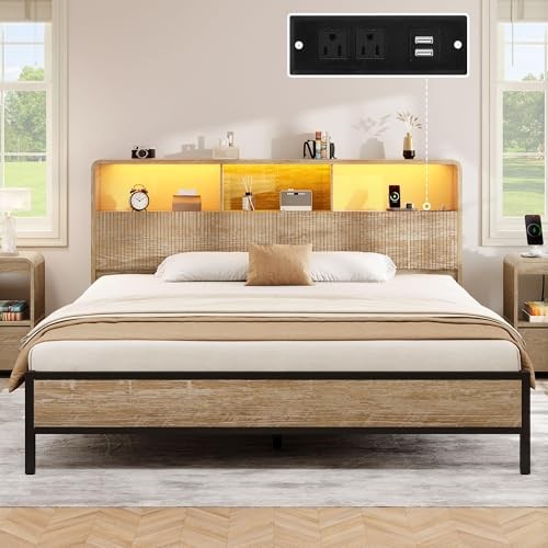 King Headboard Only, 78.7″ Wide Wooden Headboard King (U.s. Standard) Natural