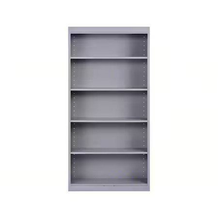 Sandusky Lee Ba40361272-05 Bookcase, 72 In H, Dove Gray