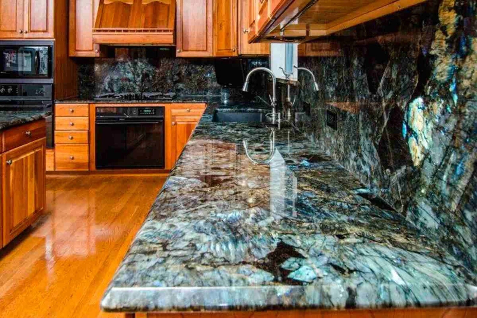 Labradorite Dining Table Top, Agate Table Top, Kitchen Counter top for Home Déco