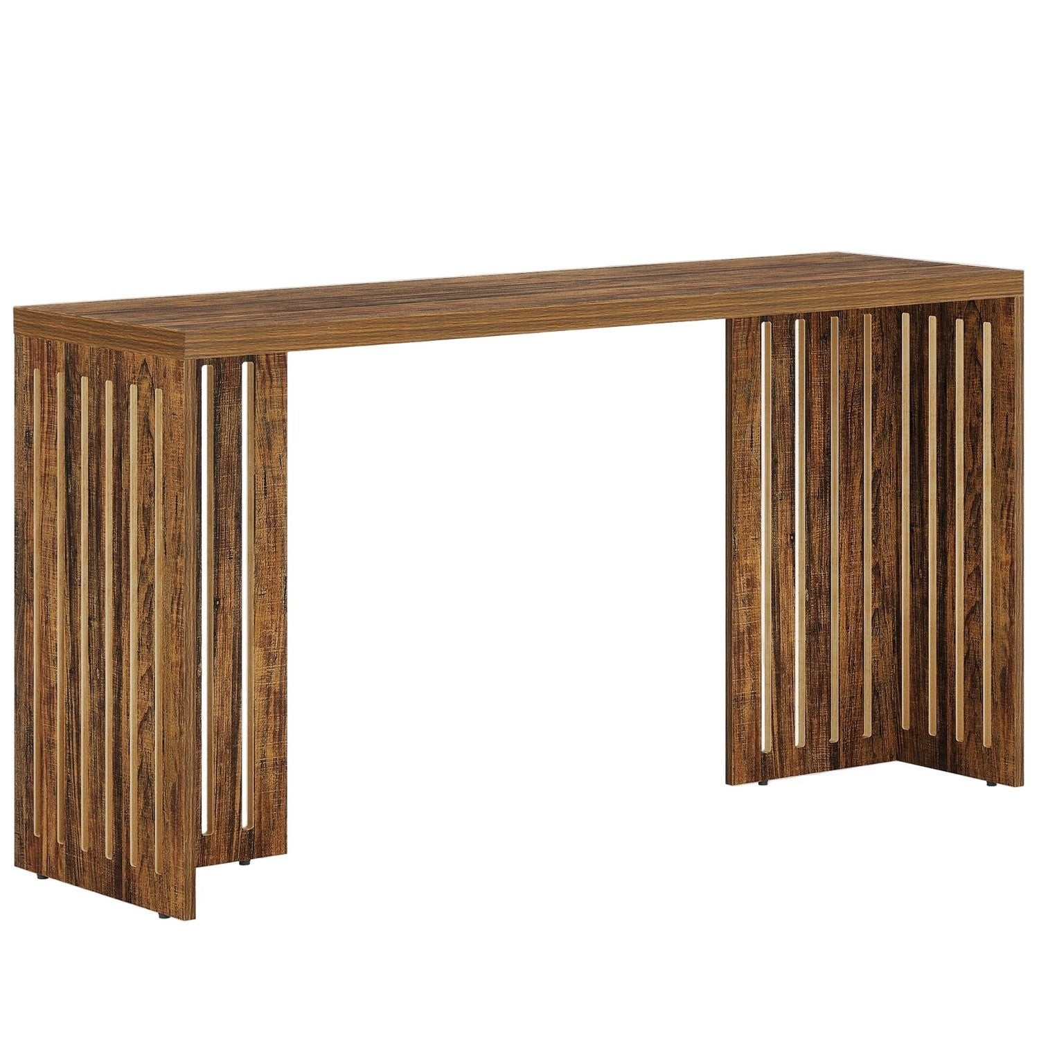 63″ Bar Table, Rectangular High Top Kitchen & Dining Table(Only Table)