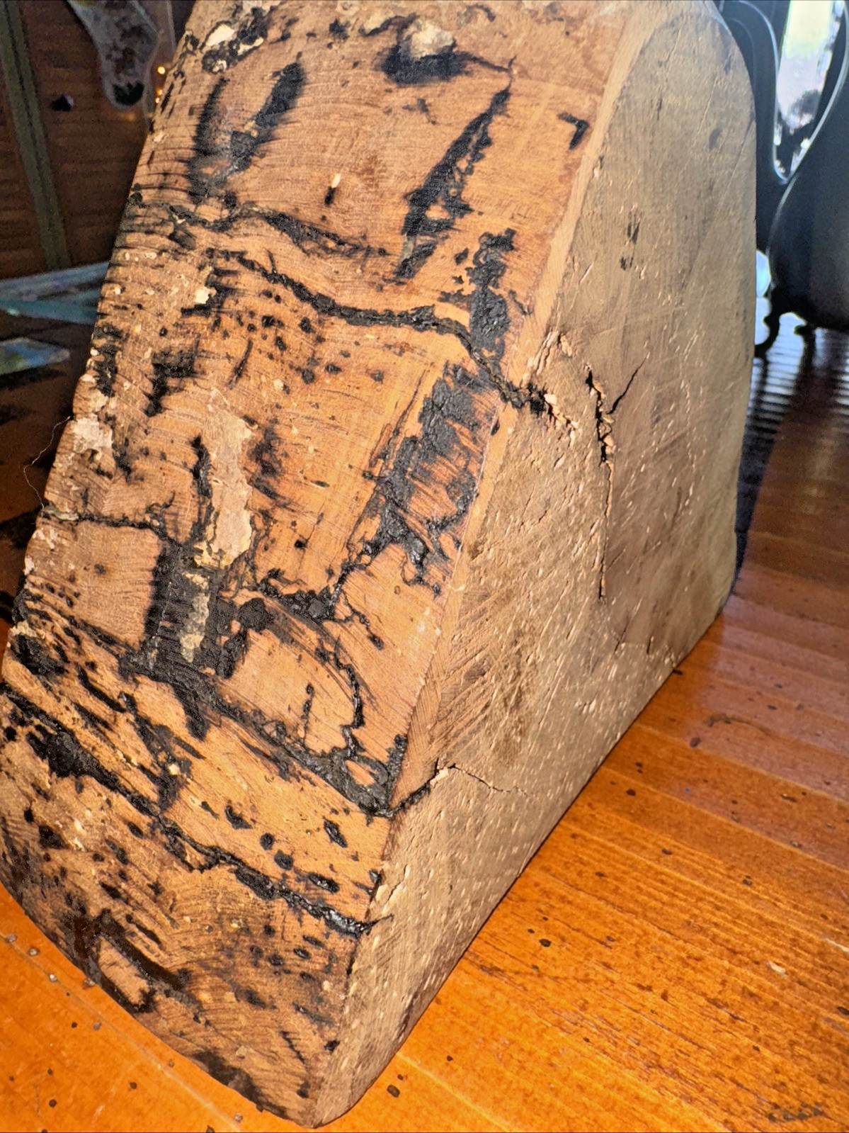 One-of-a-Kind Handmade Rustic Wood Shelf