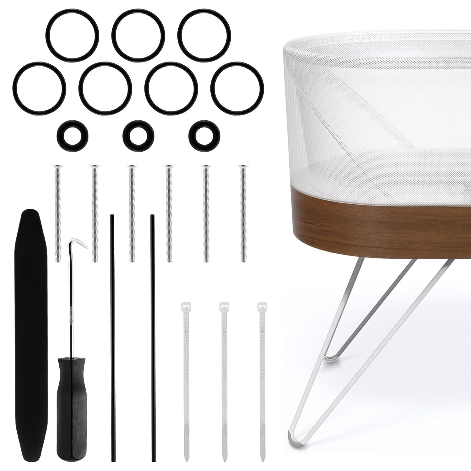 23pcs O-Type Kit for Snoo, with Repair Tools Compatible with SNOO Smart Sleep…