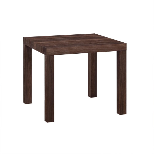 Mainstays Parsons End Table Wood Side Bedside Nightstand Accent Living Room