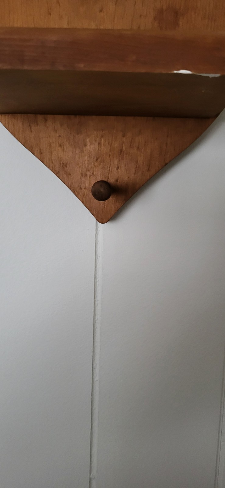Vintage 1980’s 3 Tier Wooden Heart Wall Shelf Country Cottagecore Decor