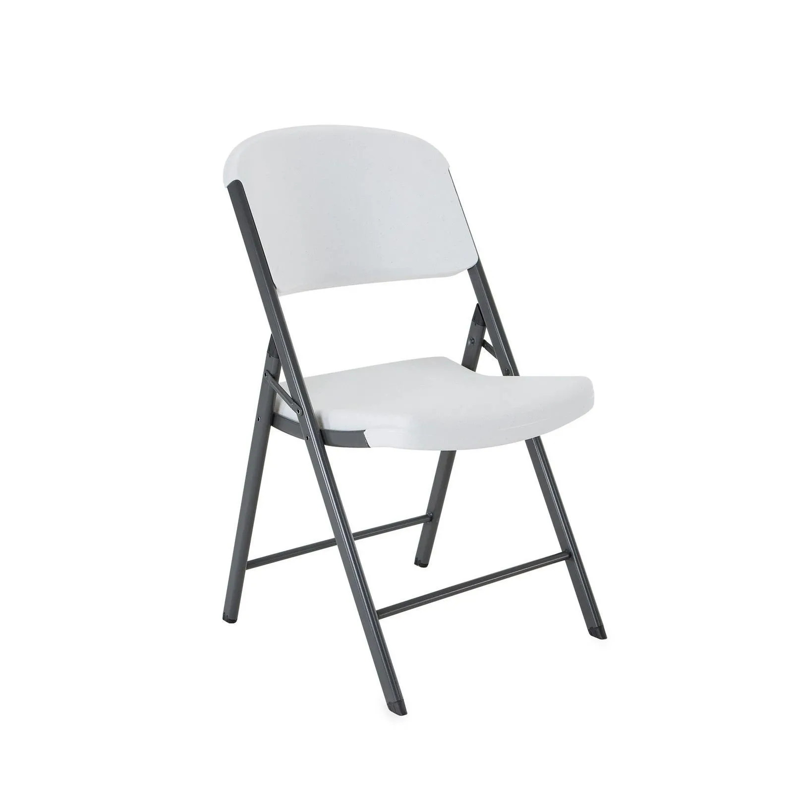 LIFETIME 42804 Commercial Grade Folding Chair 4 Pack White Granite