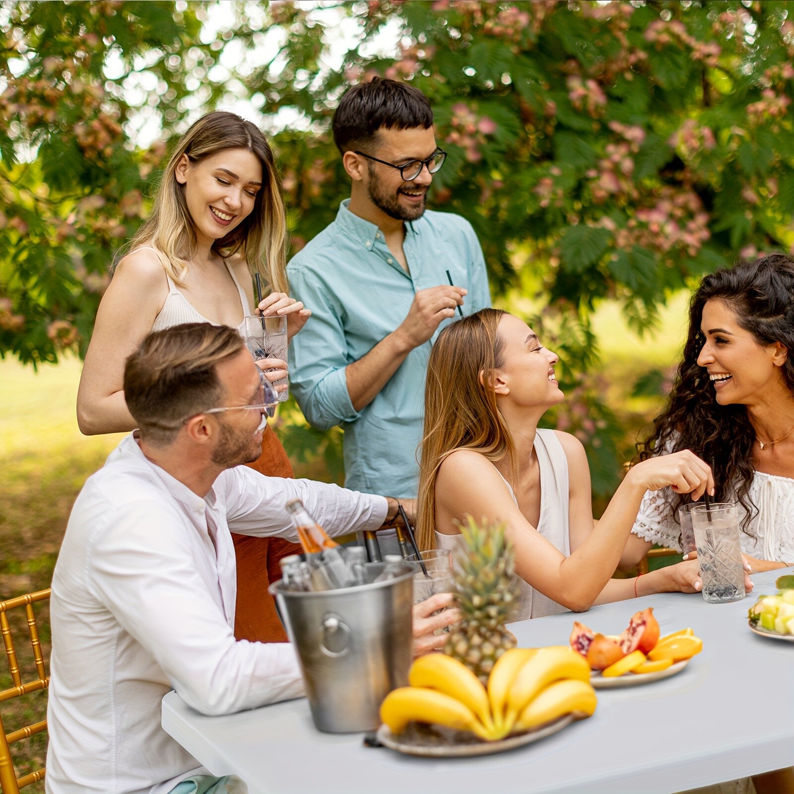 Portable Folding Camping Picnic Dining Table Outdoor Indoor Table Heavy Duty