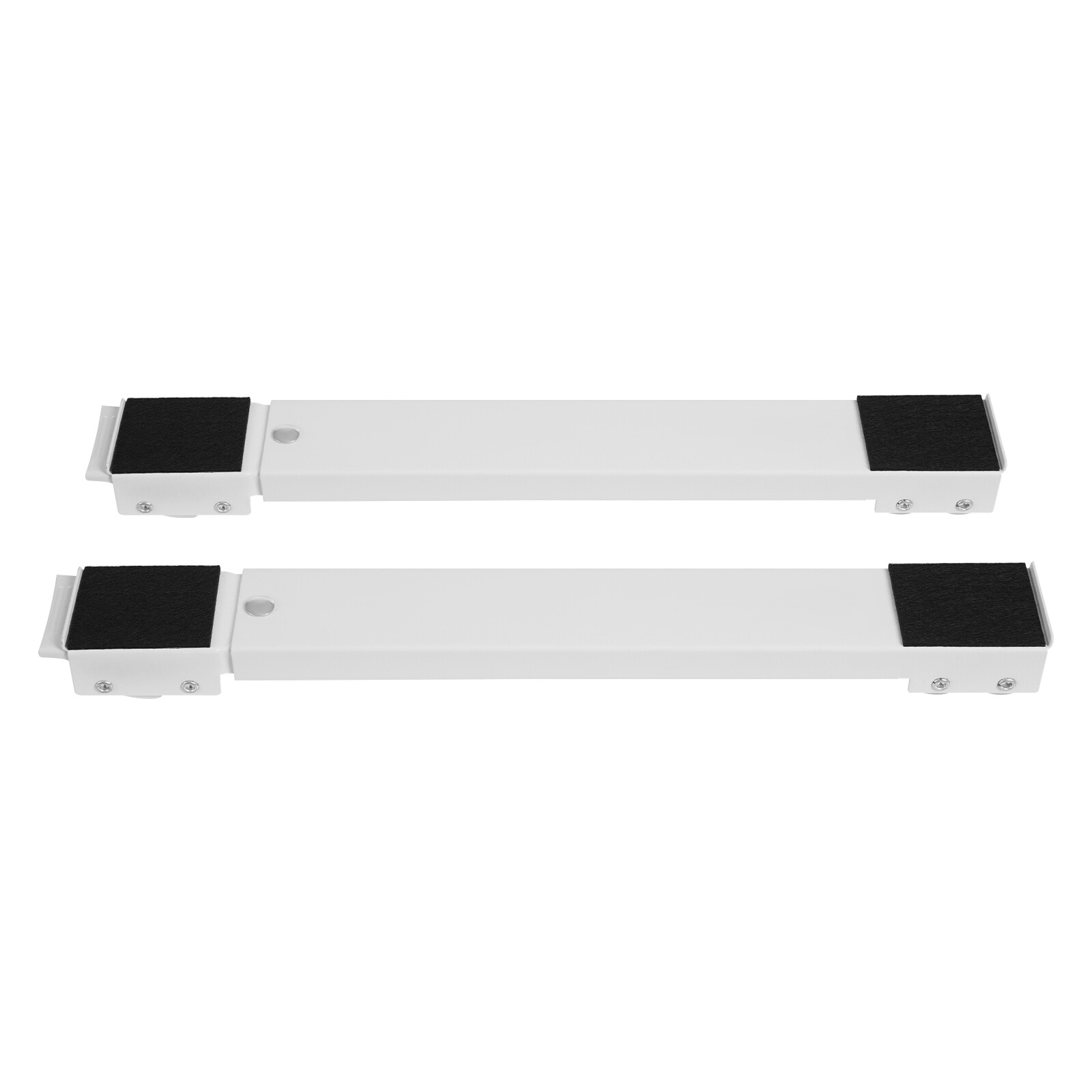 2pcs Extendable Adjustable Washing Machine Stand Movable Furniture Roller Base