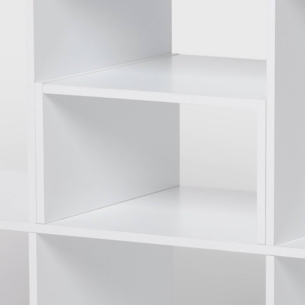 13″ Cube Accessory with 1 Shelf Insert White – Brightroom