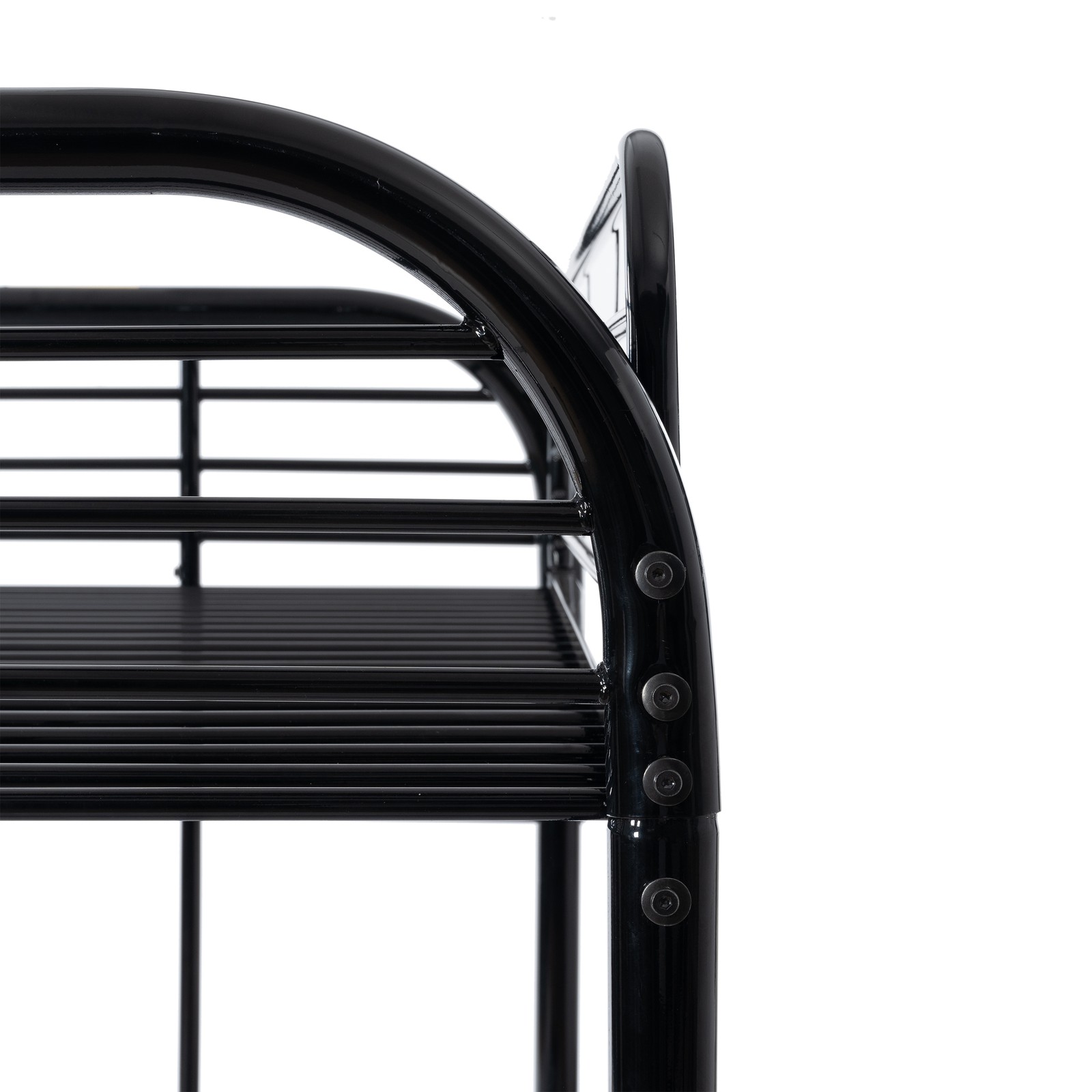 NEW Twin Over Twin House Bed Bunk Bed with Safety Protection for Dorms Apartment