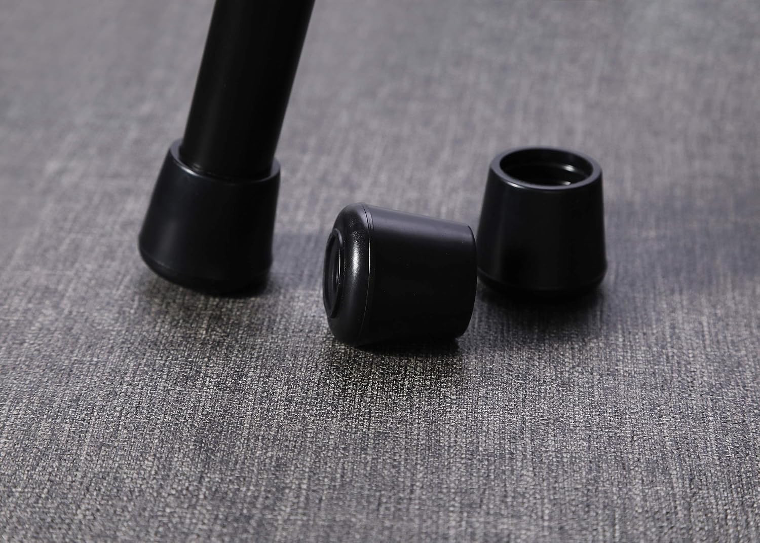 FURNIGEAR Chair Leg Tips Caps Non-Slip Rubber Leg Tips 5/8″ Inner Diameter Chair