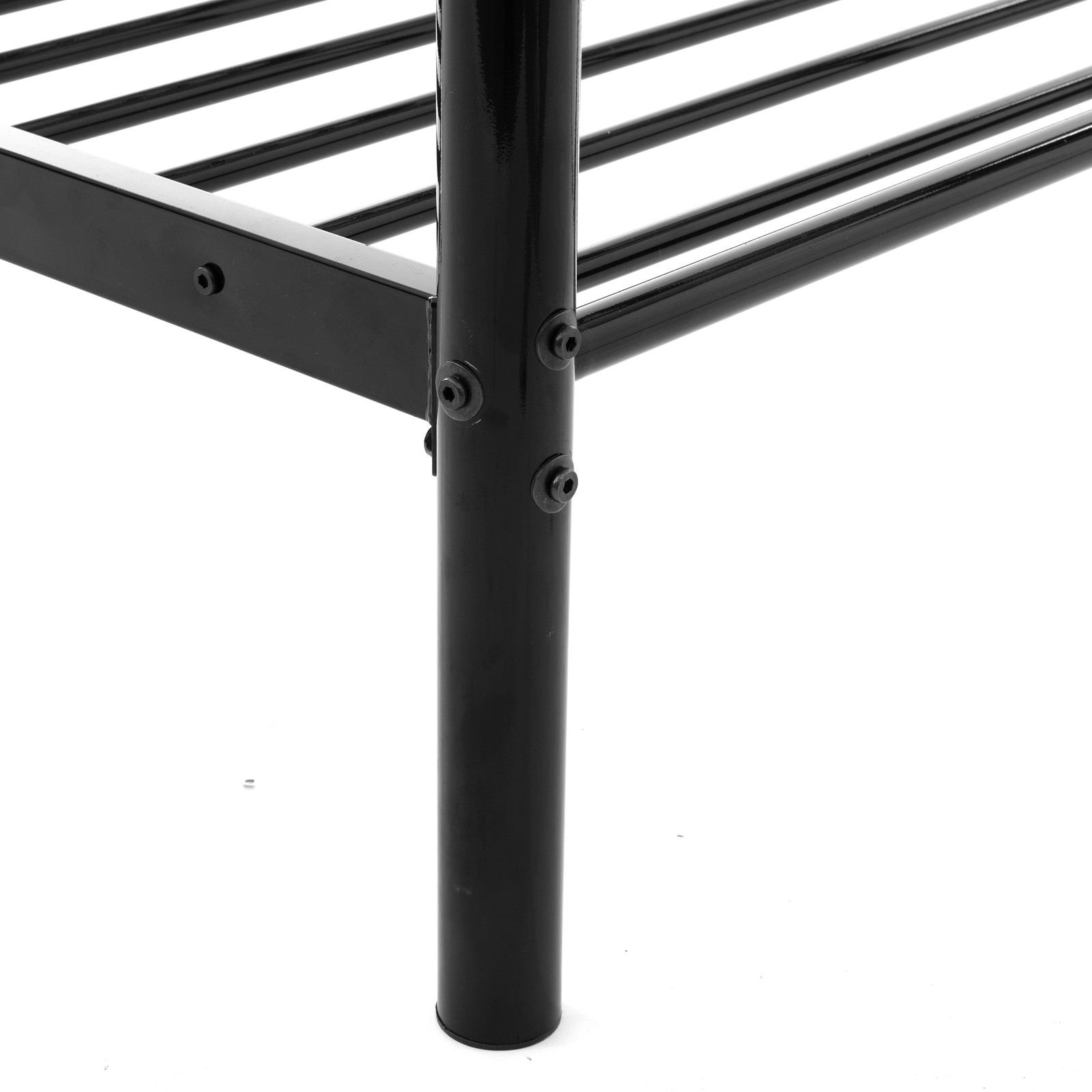 NEW Twin Over Twin House Bed Bunk Bed with Safety Protection for Dorms Apartment