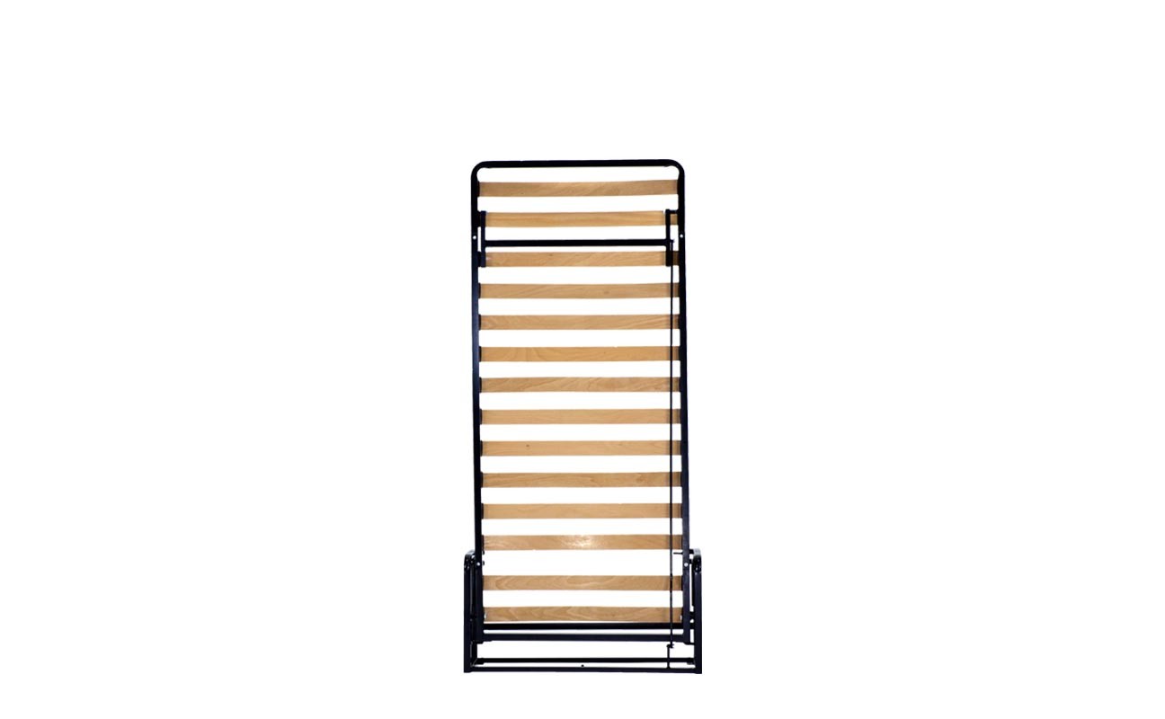 Vertical Twin Wallbed Folding Guest bed, Pull Down Murphy bed, Hidden bed