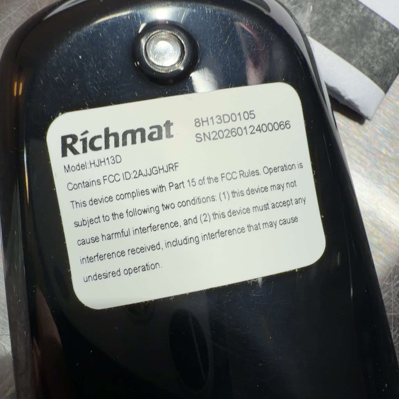 Richmat HJC25 Adjustable Bed Control Box Replacement Wireless Remote 2 Motor