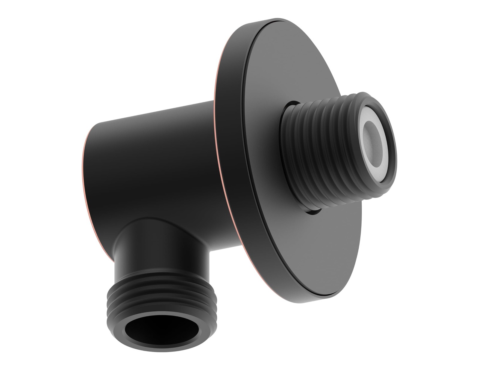 Wall Supply Elbow for Hand Held shower,with Connector Body and Washer, Wall-m…