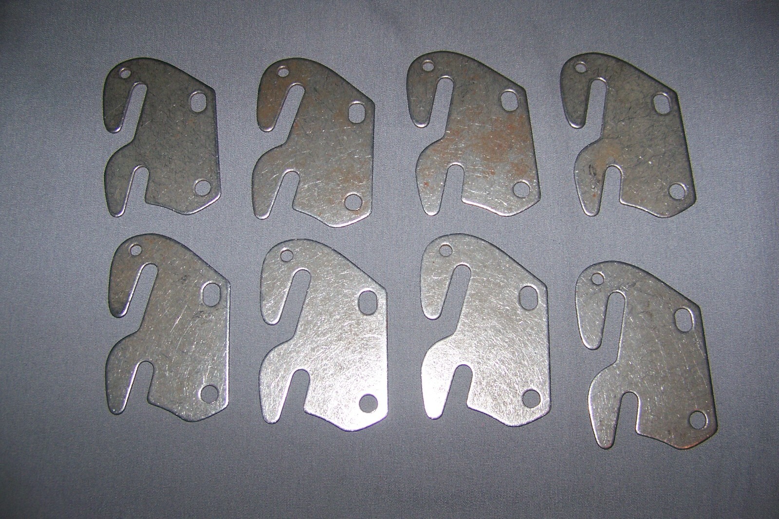Eight, Durable, Steel, Bed Rail Hooks – WITH NO MOUNTING PINS – SEE DESCRIPTION