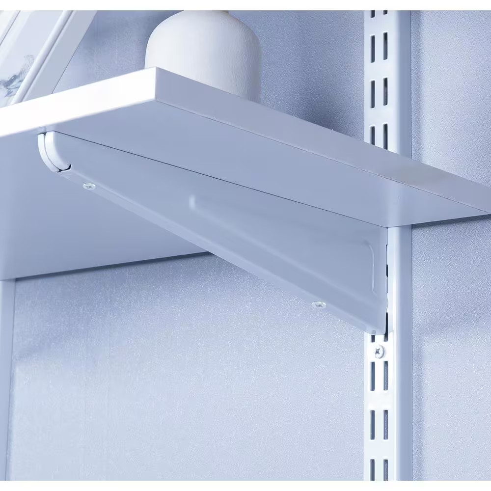 18.5 In. Heavy-Duty Shelf Bracke – White