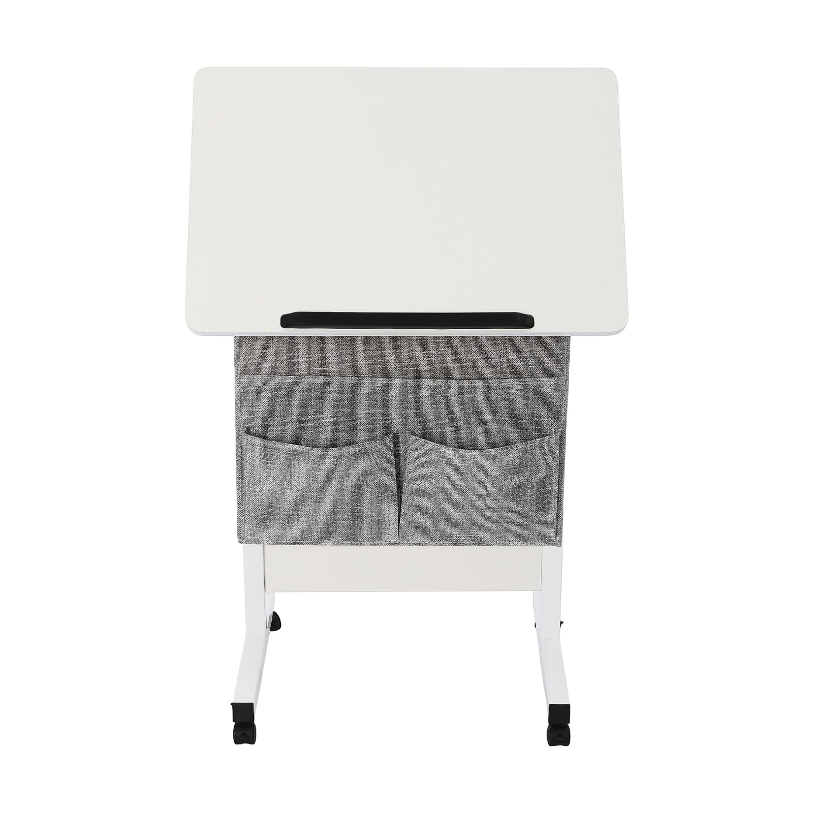 32-47in Adjustable Height Standing Desk Mobile Standing Computer Desk For Office