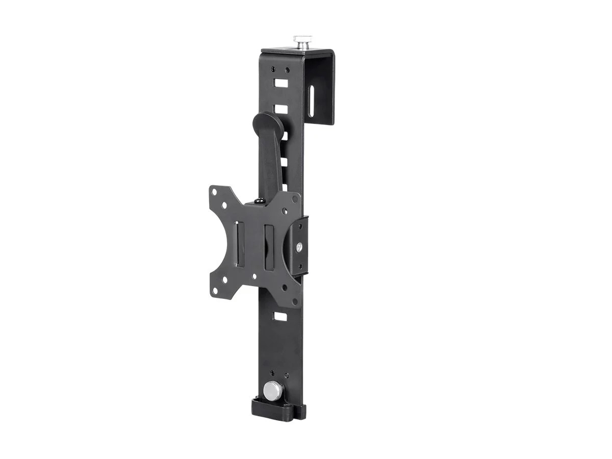 Monoprice Cubicle Flat Panel Monitor Mount – Black, Durable, Adjustable Height