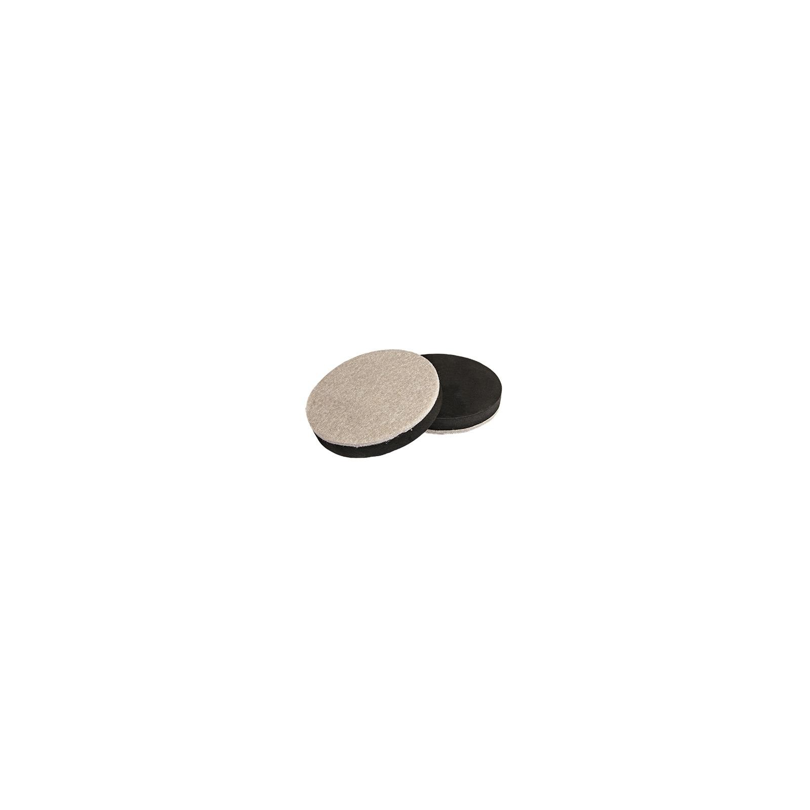TruGuard 23088TV Furniture Glides, Felt, Round, Reusable, 3.5-In., 4-Pk. –