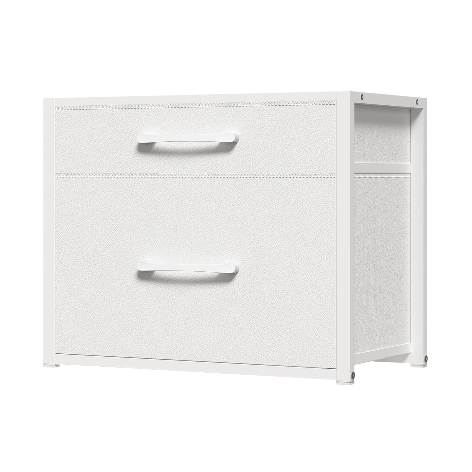 Stackable Storage Drawers, Fabic Closet Organizers and Storage 2 Drawer Dress…