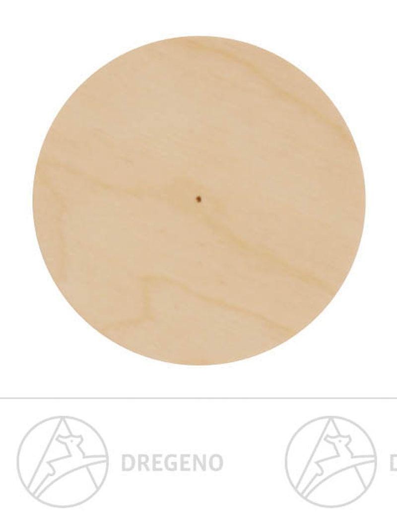 Pyramid Plate Insert 6×0.3x6cm Replacement Turntable Wooden Natur NEU